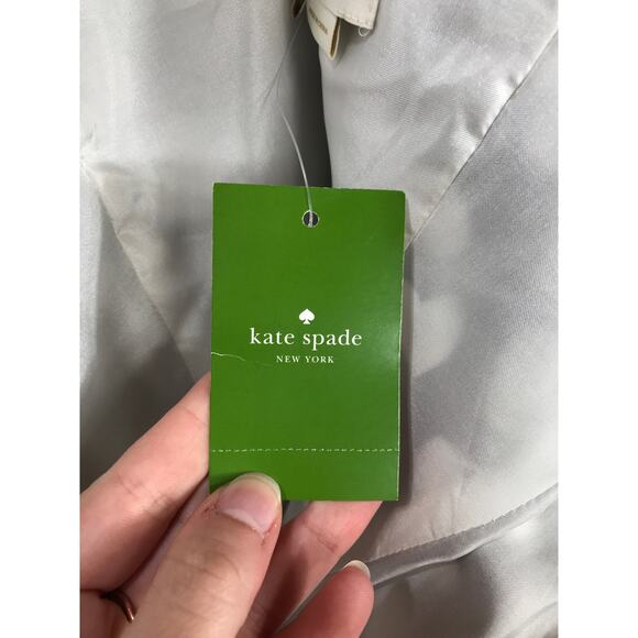 New Kate Spade Dancing Hearts Domino Short Dress Black Cream Feminine Cute Date - Picture 11 of 16